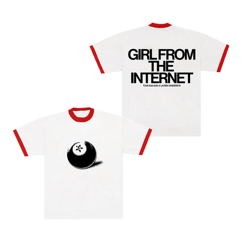 8 BALL RINGER TEE