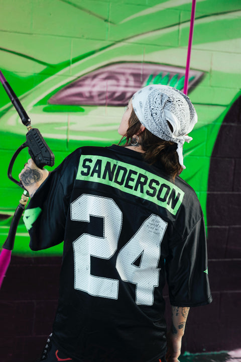 DISTRESSED LS JERSEY