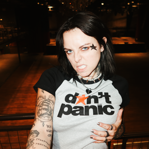 DON'T PANIC BABY TEE