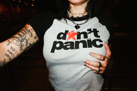 DON'T PANIC BABY TEE