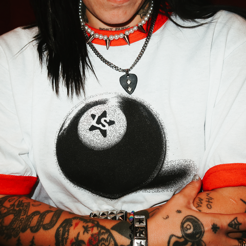 8 BALL RINGER TEE
